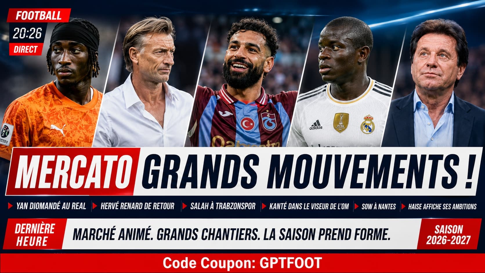 Le Real Madrid frappe un grand coup historique ! Le jeune ailier ivoirien Yan Diomandé rejoint...