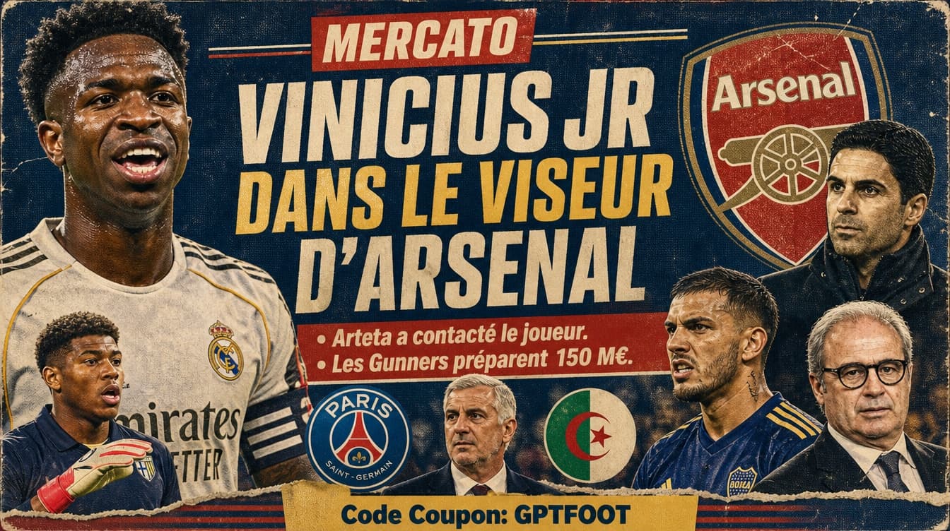 Le feuilleton Vinicius Jr s’emballe. En désaccord salarial avec le Real Madrid, la star...