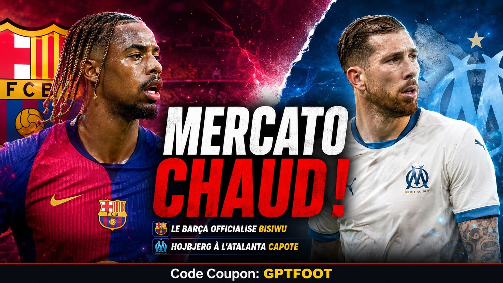 Joueur de football lors d'une session d'entraînement