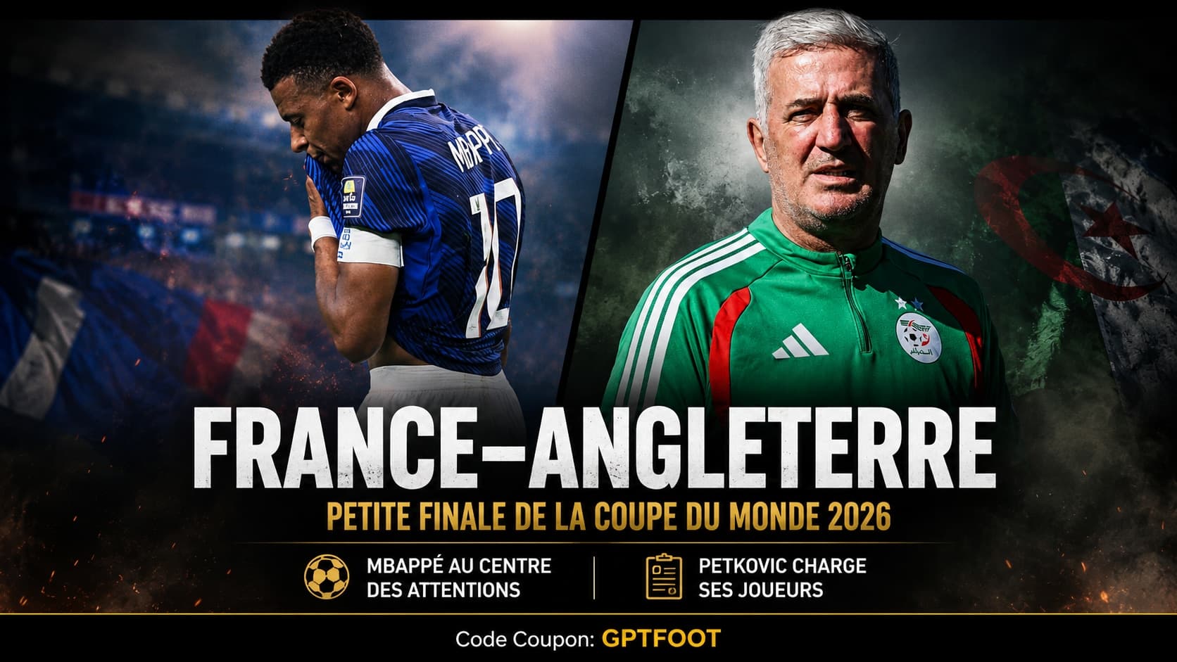 Kylian Mbappé lors d'un match de la Coupe du Monde 2026