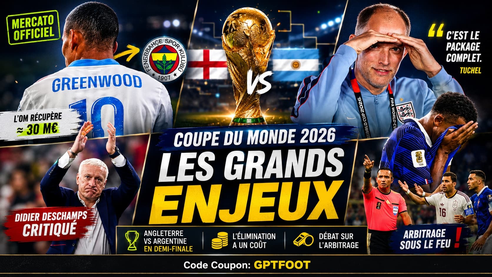 Mason Greenwood quitte officiellement l’Olympique de Marseille pour Fenerbahçe. Si le montant...