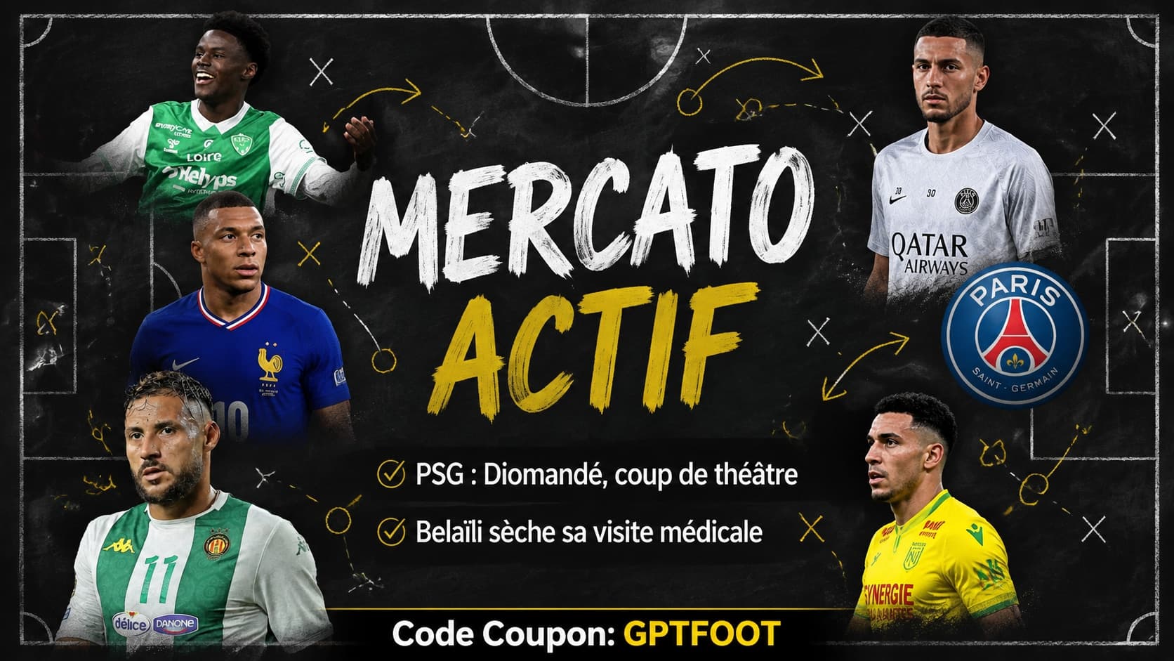 Kylian Mbappé, égérie du jeu vidéo EA Sports FC 27
