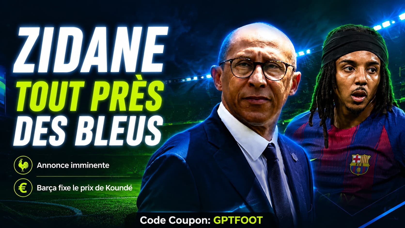 Joueurs de football sur un terrain