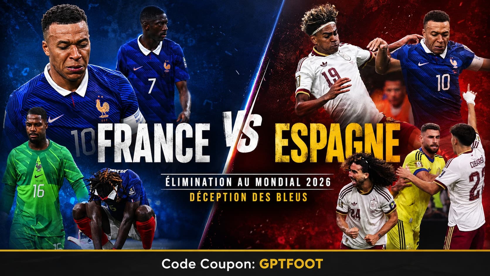 Le parcours de l'équipe de France lors de ce Mondial 2026 s'arrête prématurément après une...