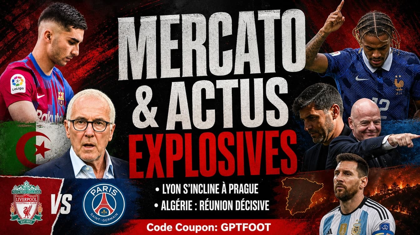 Joueurs de l'Olympique Lyonnais sur le terrain après leur défaite face au Sparta Prague