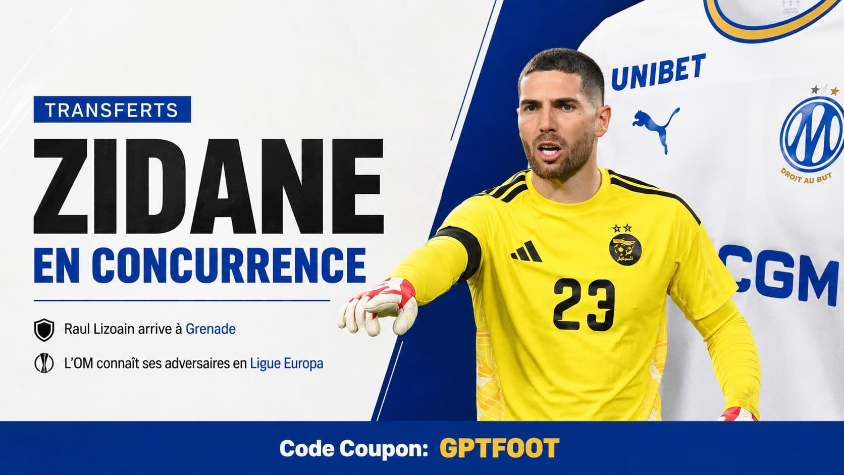 Luca Zidane entame sa troisième saison à Grenade en deuxième division espagnole. Malgré son...