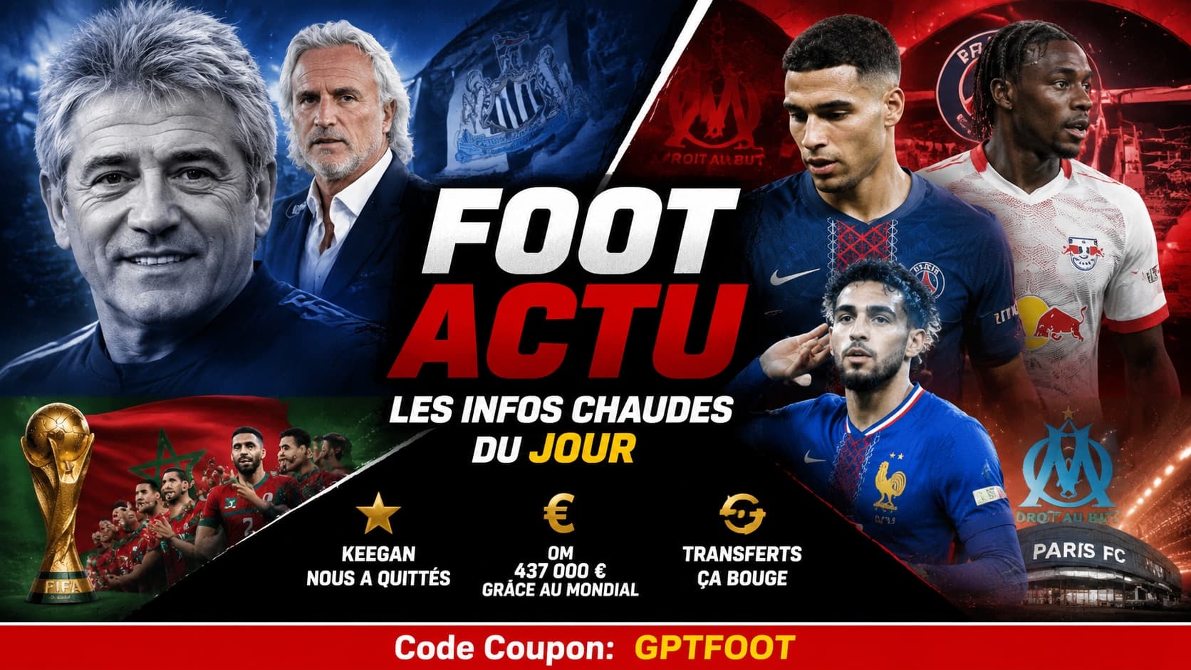 Un terrain de football lors d'une compétition internationale