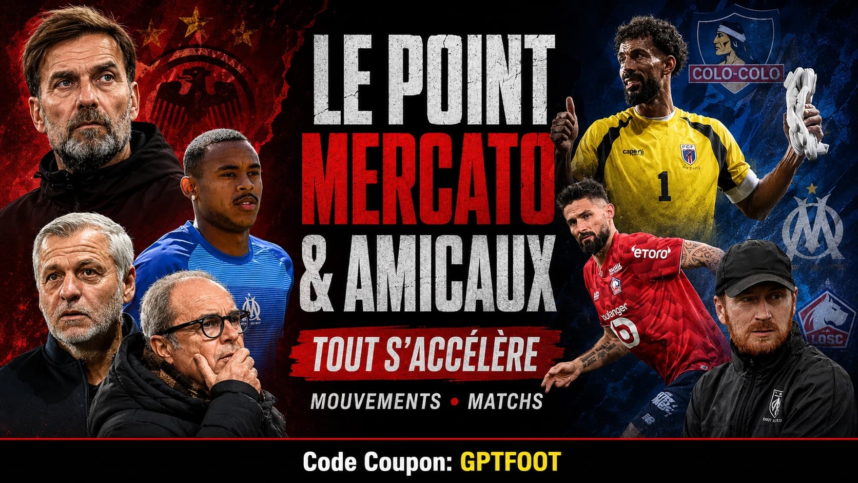 Un terrain de football lors d'un match de préparation estivale