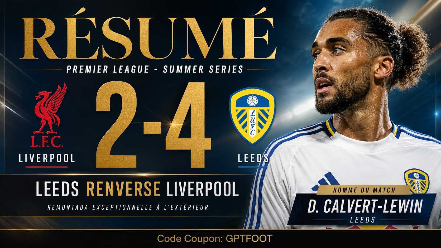 Le stade lors du match Liverpool contre Leeds