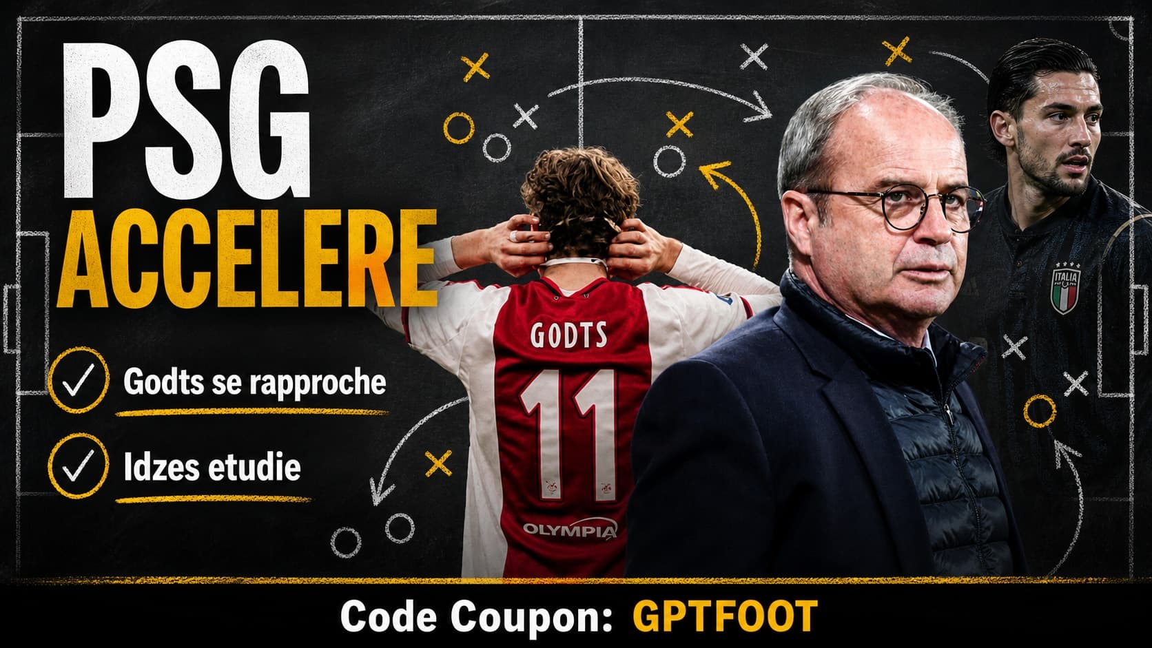 Joueurs de football sur le terrain lors d'une séance d'entraînement